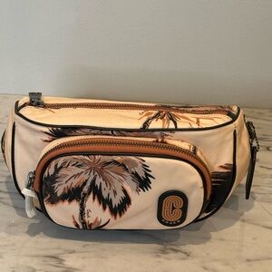Coach Palm Print Belt Bag
